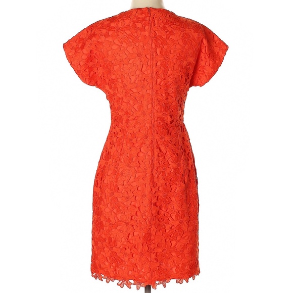 NWT BANANA REPUBLIC V-Neck Short Sleeve Lace Dress - Picture 4 of 7